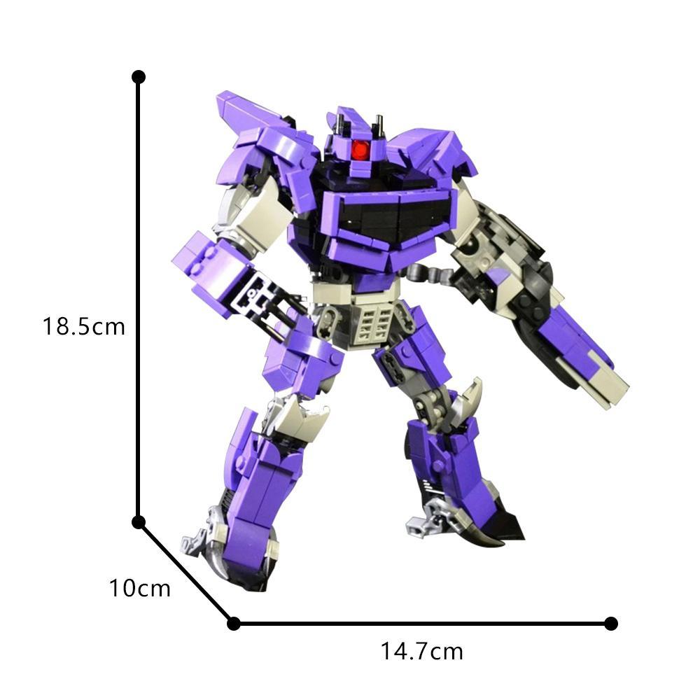Movie Mecha Series Impact Technology Robot Blocks Creative Educational Children's Building Blocks Children's Toys Birthday Gift