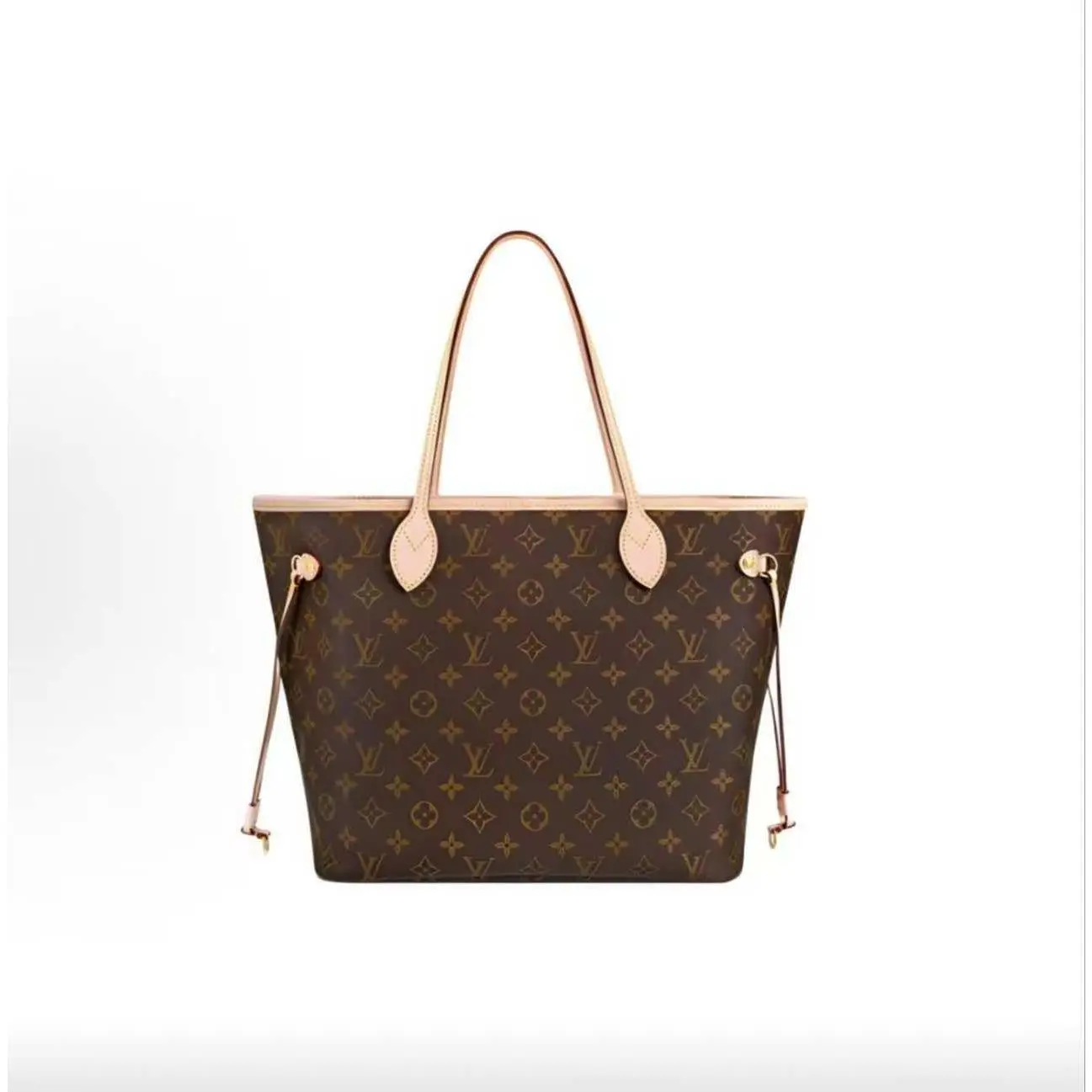 Pre-owned Louis Vuitton Modern Chip Neverfull MM Shopping Tote Shoulder Bag