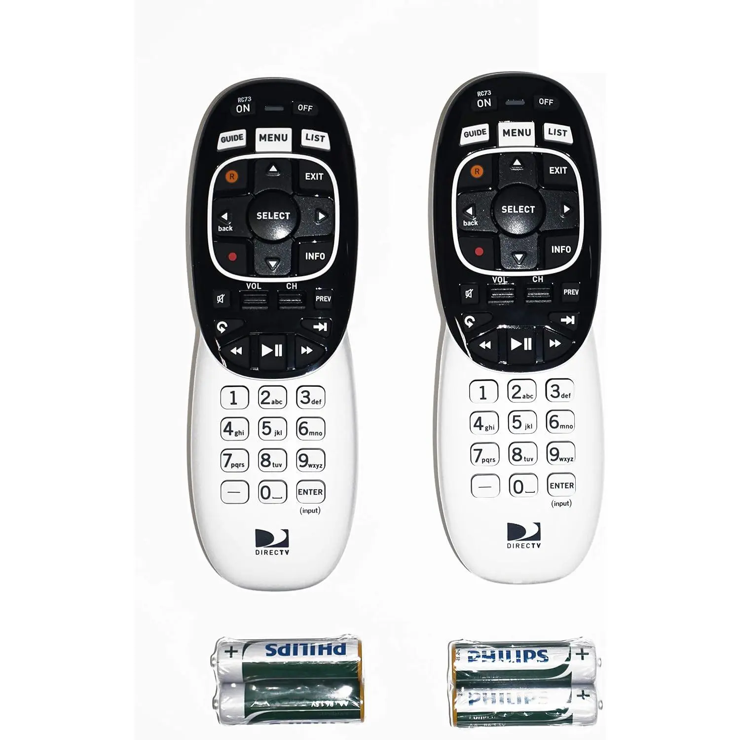 DIRECTV 2 Pack RC73 IR/RF Remote Control