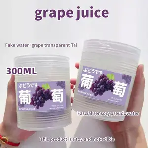 Large  Clear Slime Toy Transparent Fake Water Putty for Stress Relief and Kids Sensory Play Crystal Mud Relax Relieve Anxiety