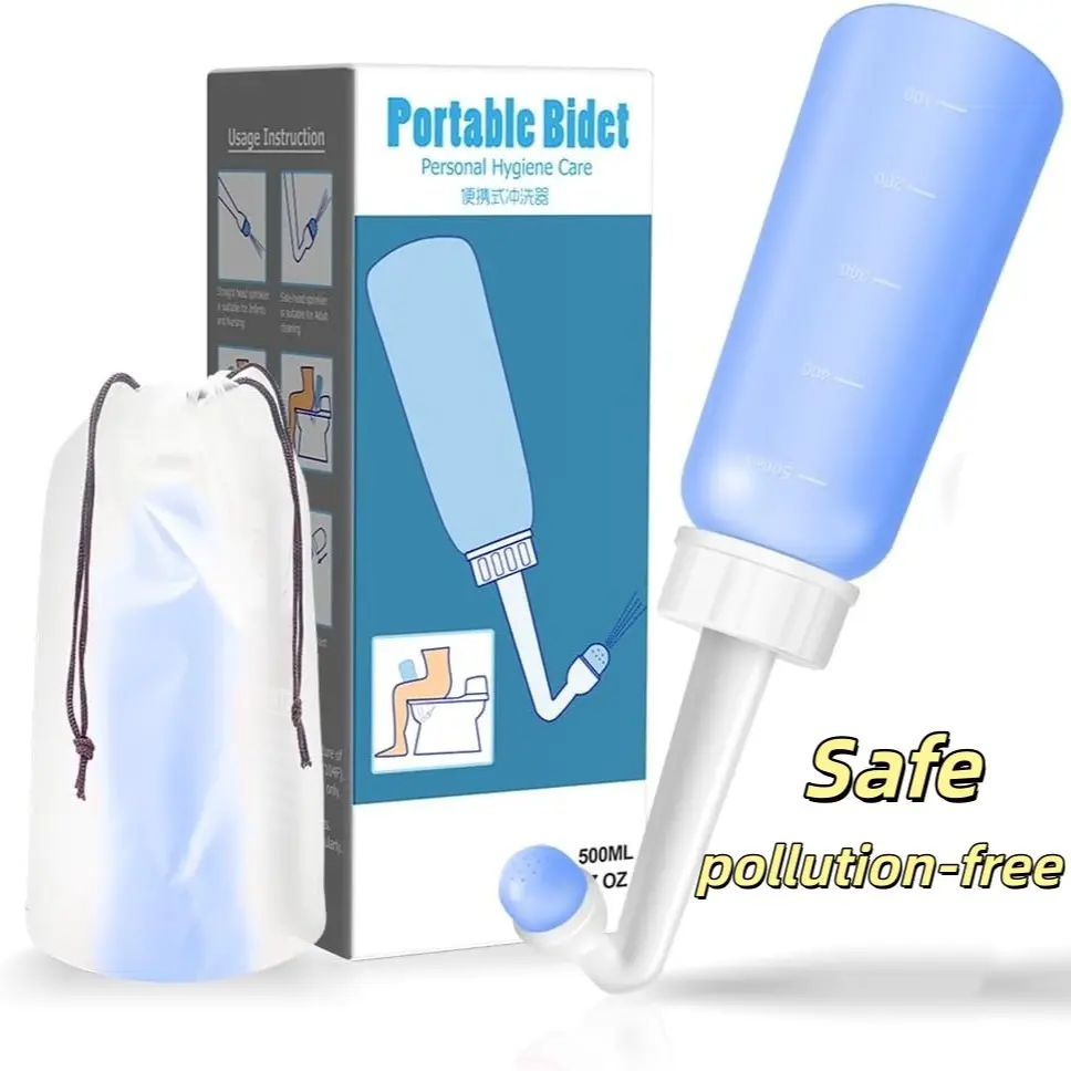 Portable Bidet Perineal Rinse Spray Bottle, Leak-Proof Bath Seat for Postpartum Care, 12/17 Ounces Multiple Capacities, Eco-Friendly Material, For Sensitive Private Areas Populations