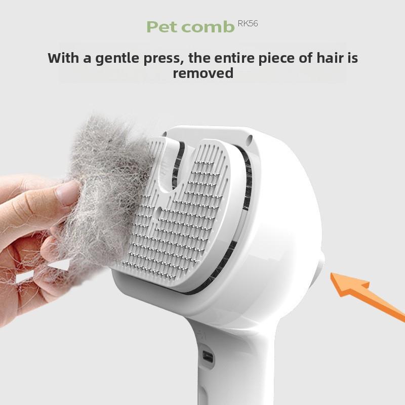 Steam pet comb, spray comb, cat grooming comb, needle comb, pet grooming tool, dog comb, pet supplies, cat comb
