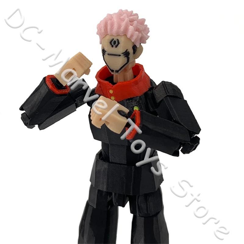 In Stock 3d Printed Jujutsu Kaisen Ryomen Sukuna Anime T13 Dummy13 Multi-Jointed Movable 3d Printed Action Figure Custom Toy