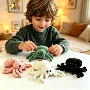 1pc, Cute Big-Eyed Spider Doll, Soft And Colorful Spider Plush Toy, Adorable Spider Figure Available in 4 Colors. A Surprise Gift for Lovers, a Surprise Gift for Grandchildren, Birthday Gift, Holiday Gift