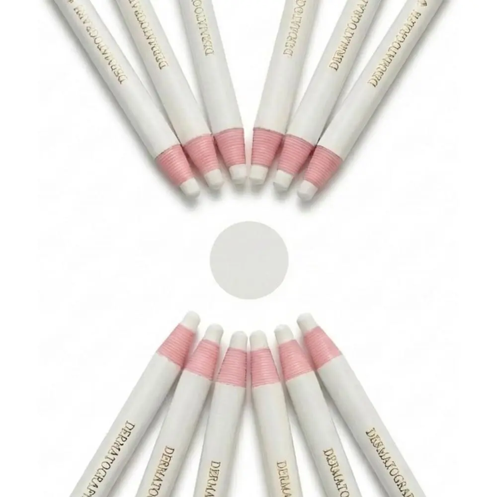 12-Pack  Markers  Pencils - Professional Peel-Off Wax Pencils for Marking  Glass, Metal, , and Plastic (White 12)