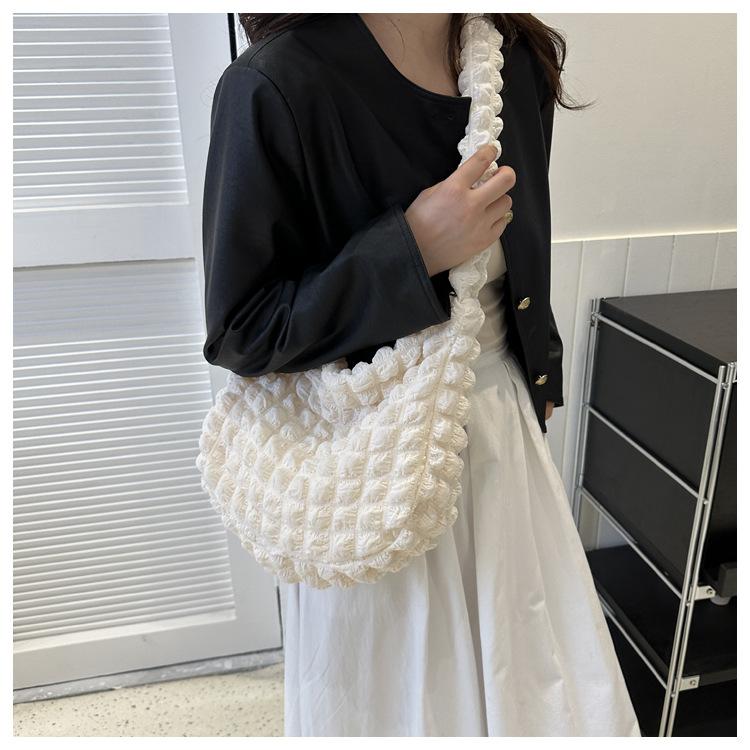 Cloud underarm bag new large capacity tote bag for daily work commute bubble cloud bag crossbody bag
