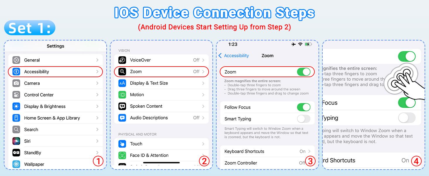 Scrolling Ring Remote Control,Page Turner for iPad iPhone & Android Tablet,Bluetooth Camera Remote, Scrolling Ring for TikTok,YouTube,Instagram,iOS,Android (Black)