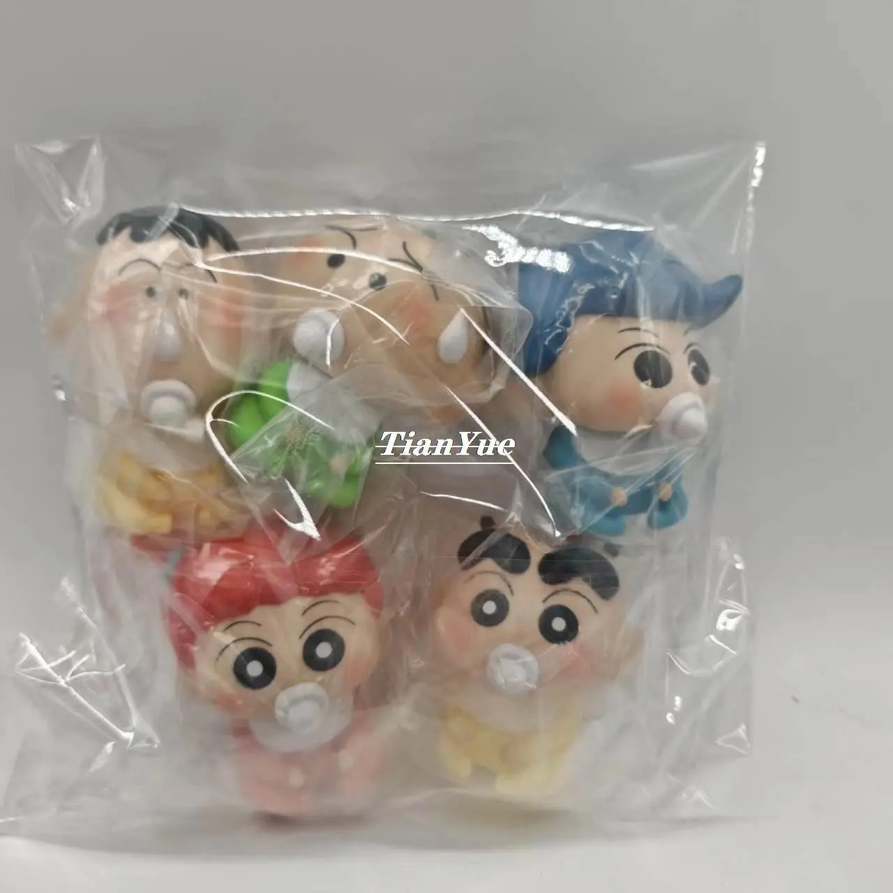 Shinnosuke Nohara Sakurada Nene Kazama Tōru Bochan Satō Masao with dummy 5pcs/set Christmas Gift Birthday gift Figure toy 9cm