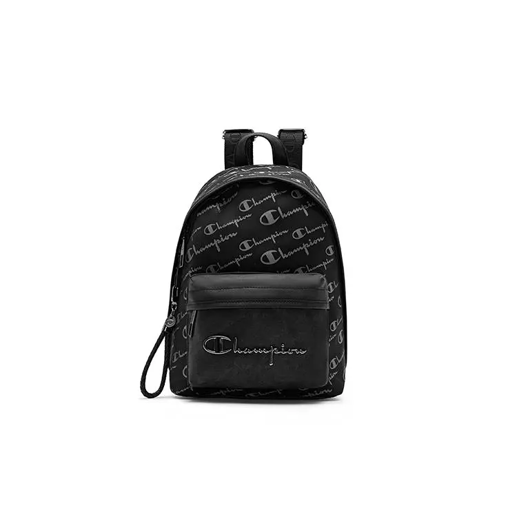 Champion C Collection Backpack for Men and Women – Checkered Metallic Logo Design in Khaki, Blue, or Black