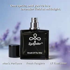 Fresh Aromatic Cologne for Men 1.7 Fl Oz – Bergamot, Elemi, Lavender, Geranium, Amber & Haitian Vetiver – Long Lasting Clean Scent – Great for Office Daily, Romantic Date, Spring Weekend – Father's Day Gift Idea,  Gift for Boyfriend, Birthday Gift