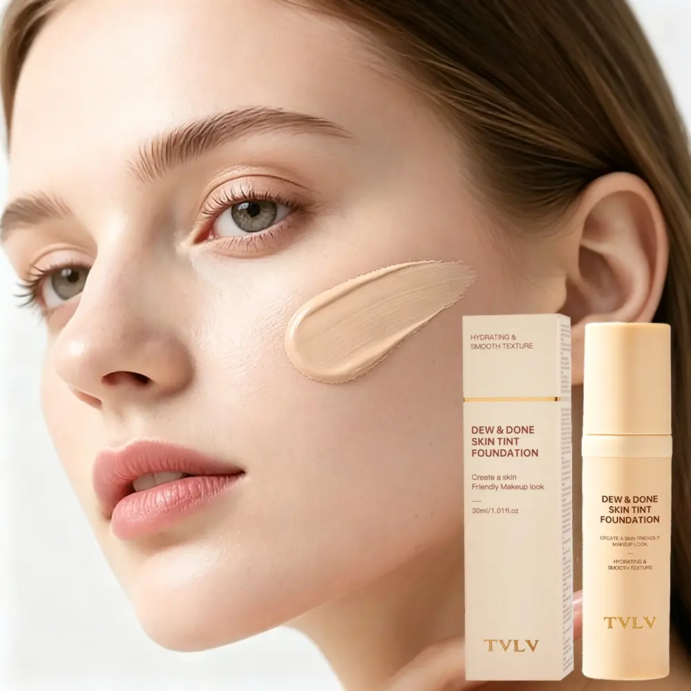Smooth Silky Skin Fit Liquid Foundation Natural Dewy Finish Multi Blemish Coverage Skin Friendly Light Thin Base For All Skin Tones Daily Makeup