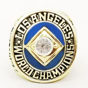 1965 Los Angeles Dodgers World Series Championship Ring, High-Quality Design, Perfect Gift for Sports Lovers, Elegant Desk Decor