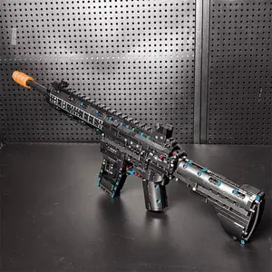 1000pcs Building Block Gun Toy, 70cm Long Model, Perfect Gift for Friends/family/gaming Enthusiasts, Fun and Educational Playset