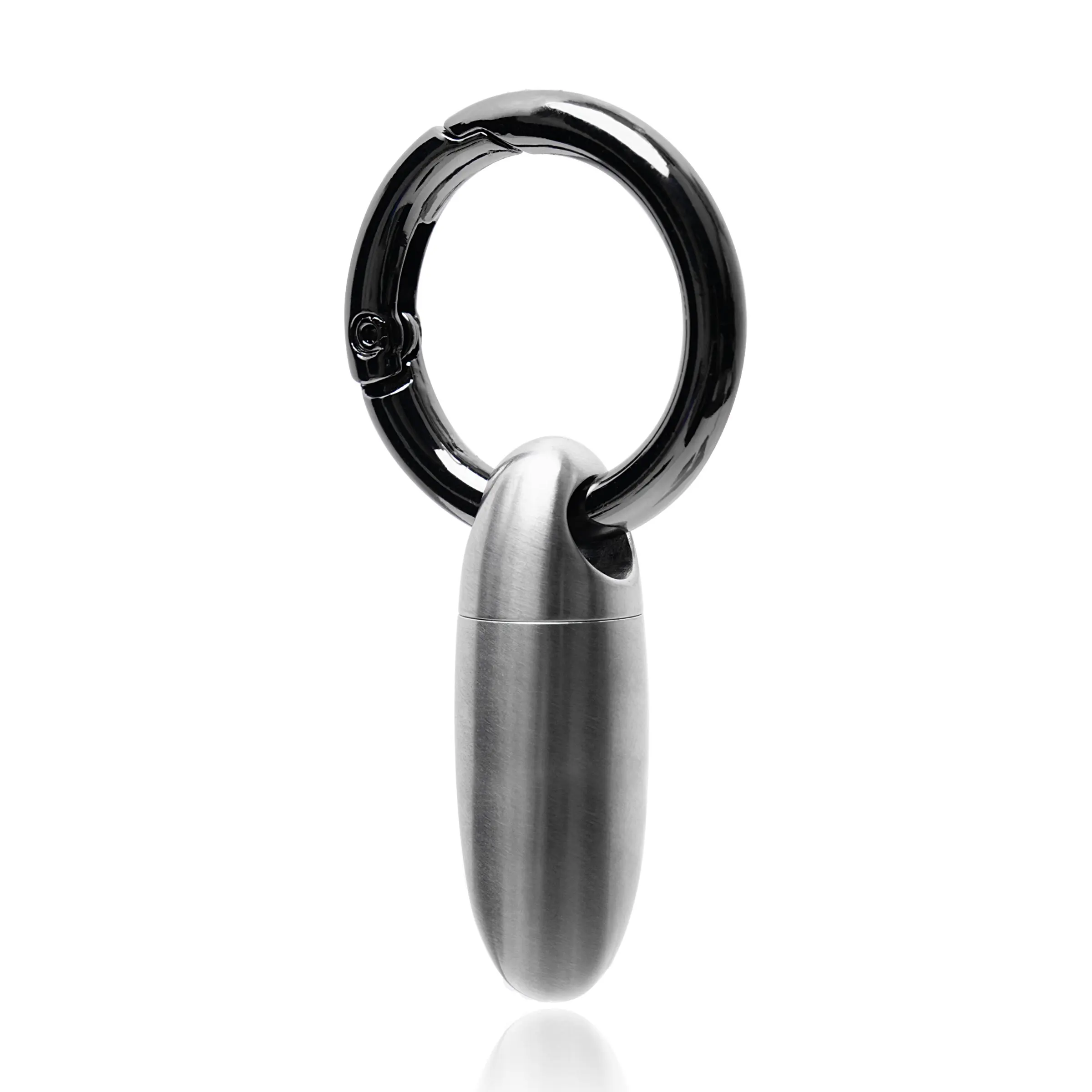 Solid Titanium Pill Box Keychain, Waterproof Sealed Mini Medicine Tablet Holder, Portable Pocket Pill Container for Travel, Outdoor, Daily Use