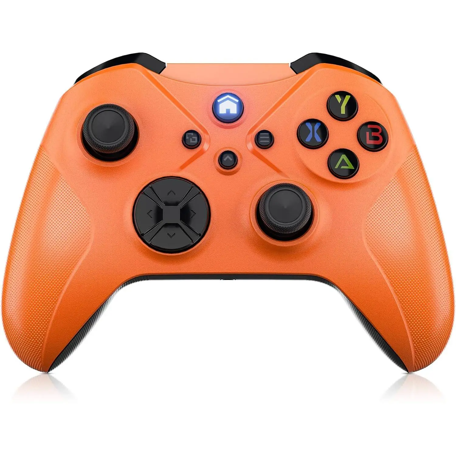 for X-Box Controller, Compatible with X-box  X|S, Series PC, Special Edition Custom Controller 6-Axis Motion Control/3.5mm Audio Jack/ Vibration-(orange)