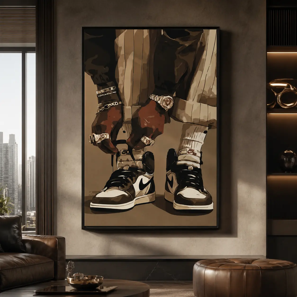 Black Sneakerhead Poster, Shoe Wall Art, Black Wall Art, Sneakerhead Art Poster, Hypebeast Male Poster,Office & Game Room |     Streetwear Decor, Fashion Wall Art, Sneaker Lover Gift