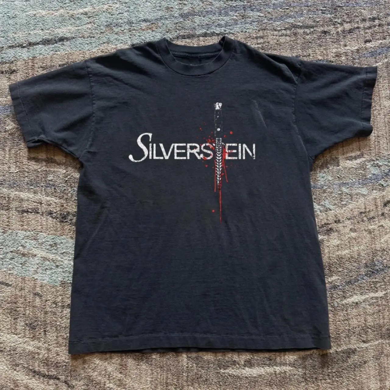 Men's and Women's T-shirt, Black Silverstein band shirt, Unisex T-shirt, Gift T-shirt, Y2k Unisex Graphic Tees Gothic Grunge Emo Scene Amity Affliction Style Clothes Menswear Womenswear Streetwear