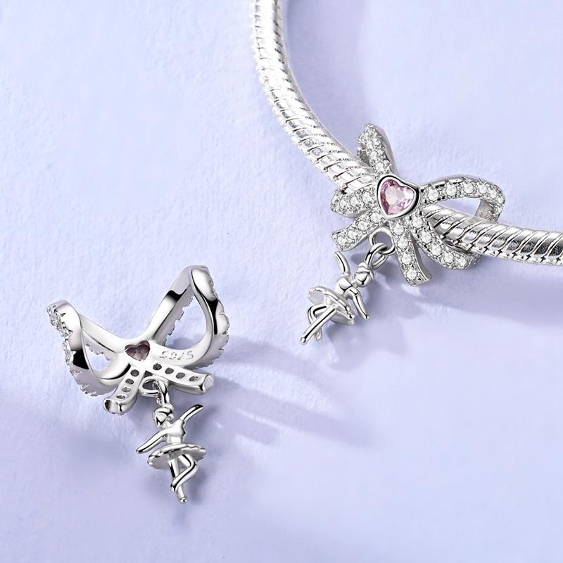 Pink series Charms Plata De Ley 925 Original Heart Pet Cat Dog Bow Handbag luggage Charm Beads Fits Bracelet DIY Jewelry Making Pink series Charms Plata De Ley 925 Original Heart Pet Cat Dog Bow Handbag luggage Charm Beads Fits Bracelet DIY Jewelry Making