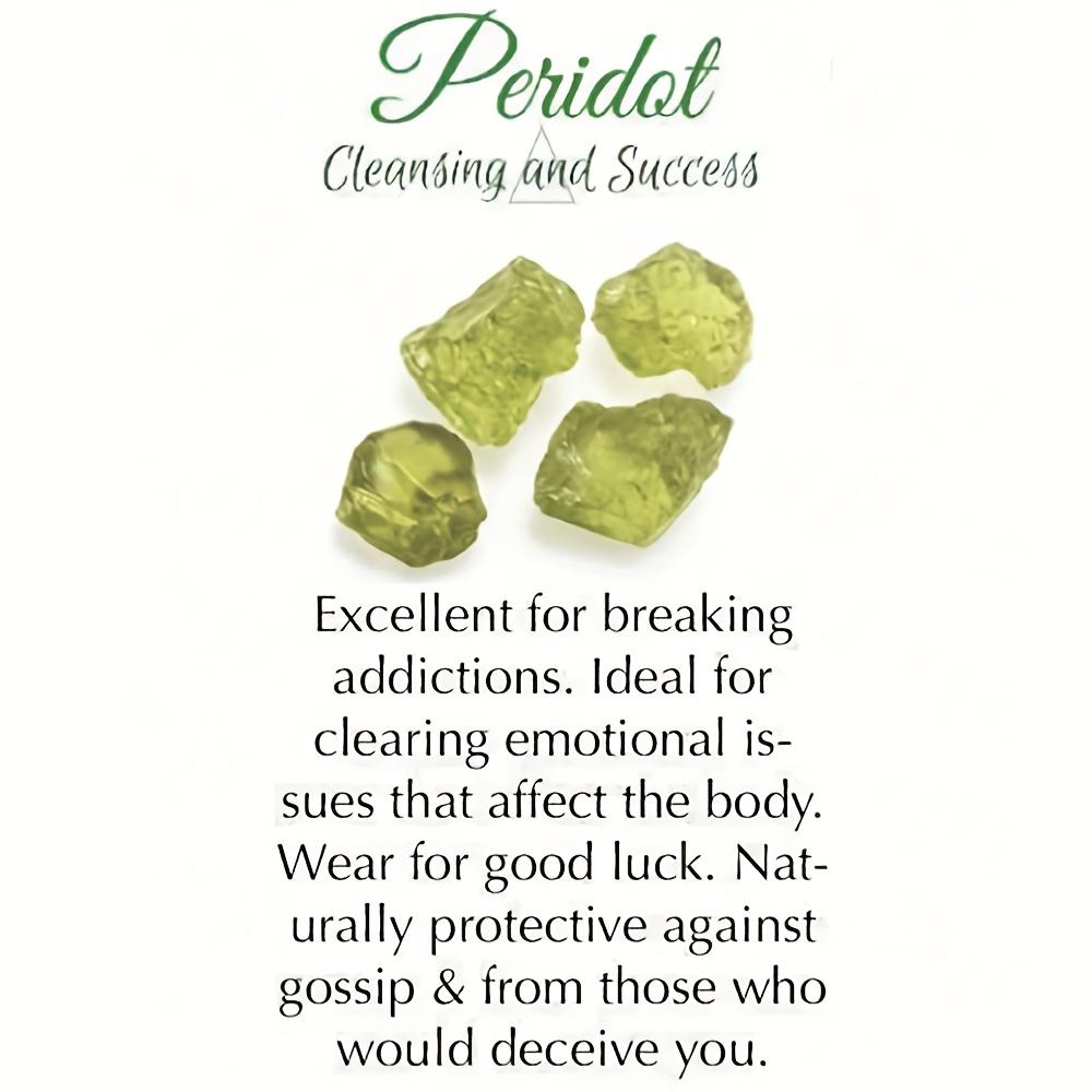 2count Peridot Sne Bracelet+Necklace Set, Helps Attract Wealth, Abundance, And Prosperity necklace