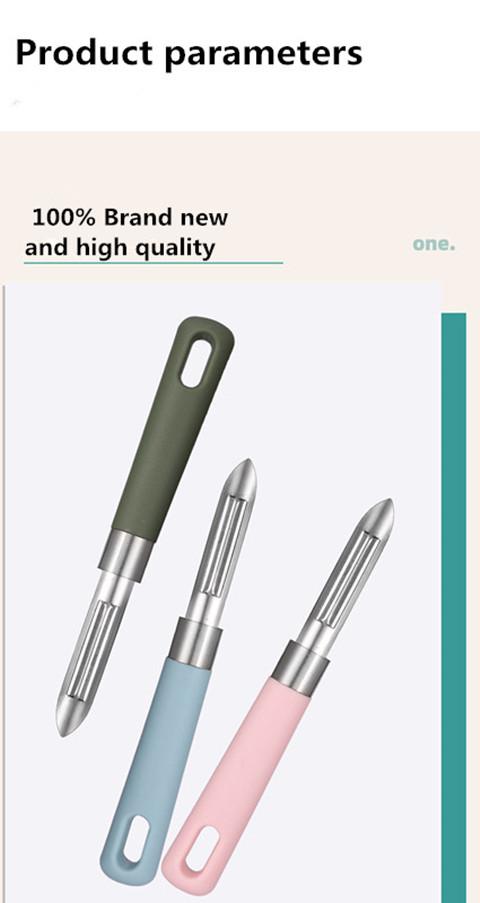 1pc Vegetable Peeler with Non-Slip Handle and Sharp Blade - Effortlessly Peel Vegetables and Fruits with Kitchen