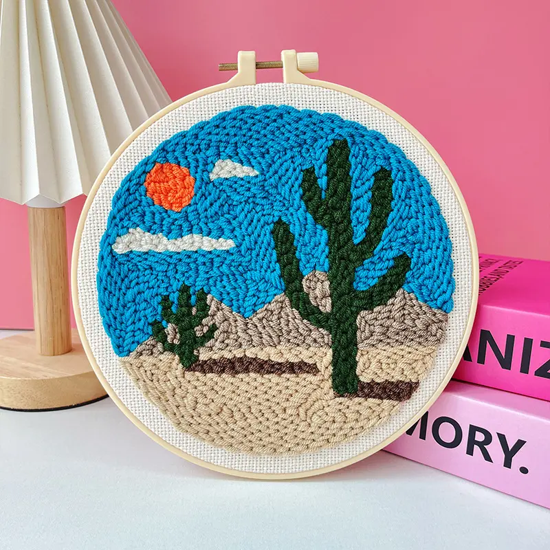 Russia Poke Embroidery Diy Handmade Embroidery Material Package