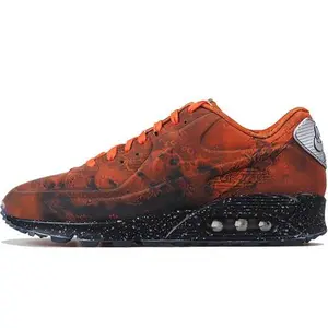 Nike Air Max 90 OG Mars Landing Retro Lace-Up Round-Toe Low-Top Cushioned Sneakers Unisex Verifiable, with credentials and supporting global authentication