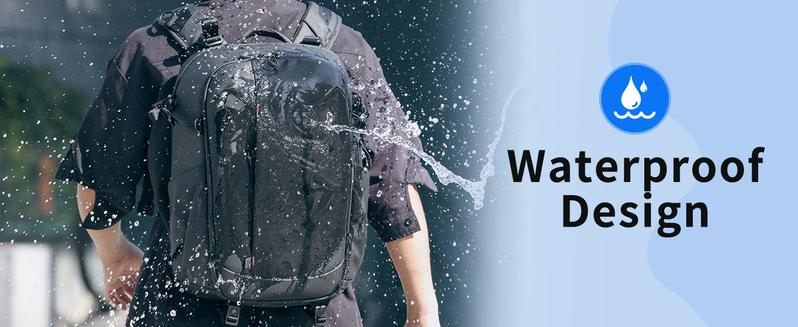 Ulanzi BP09 Camera Backpack 22L Large Capacity Waterproof Digital SLR Camera Photography Travel Bag Tripod Holder Outdoor Video