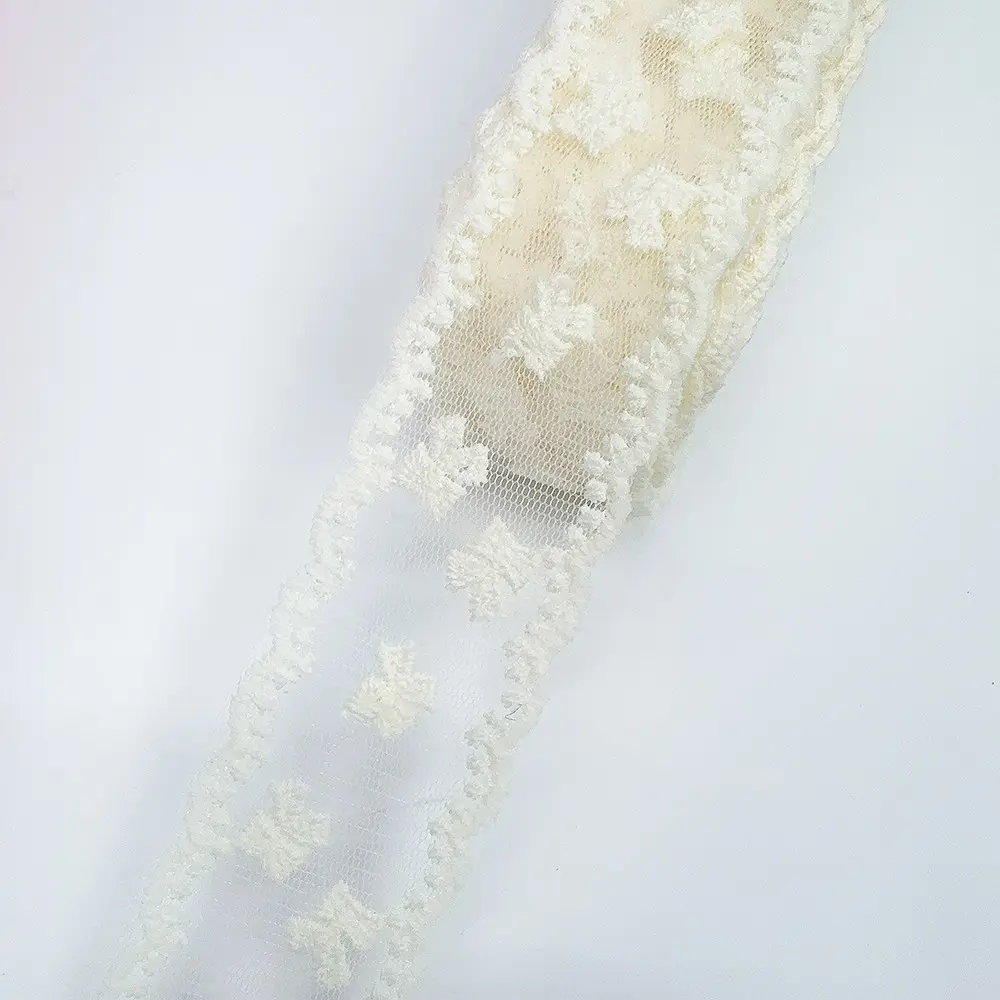 2m Hollow Bow Ribbon for DIY Gift Wrapping, Elegant Lace Ribbon for Decoration, Perfect for Crafting and Packaging Supplies
