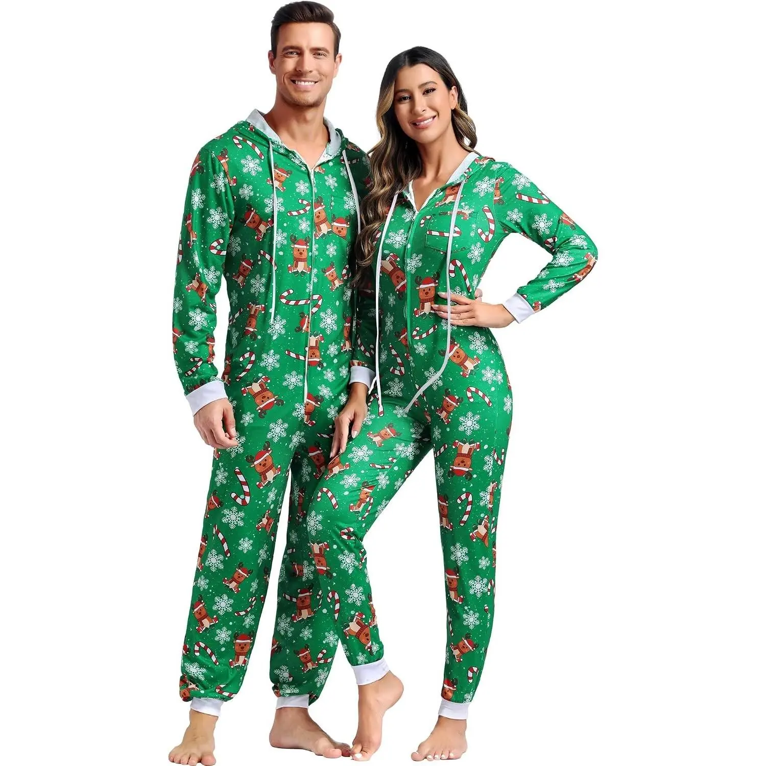 Christmas Onesie Pajamas For Family Couples Onesie Pajamas For Women Onesies