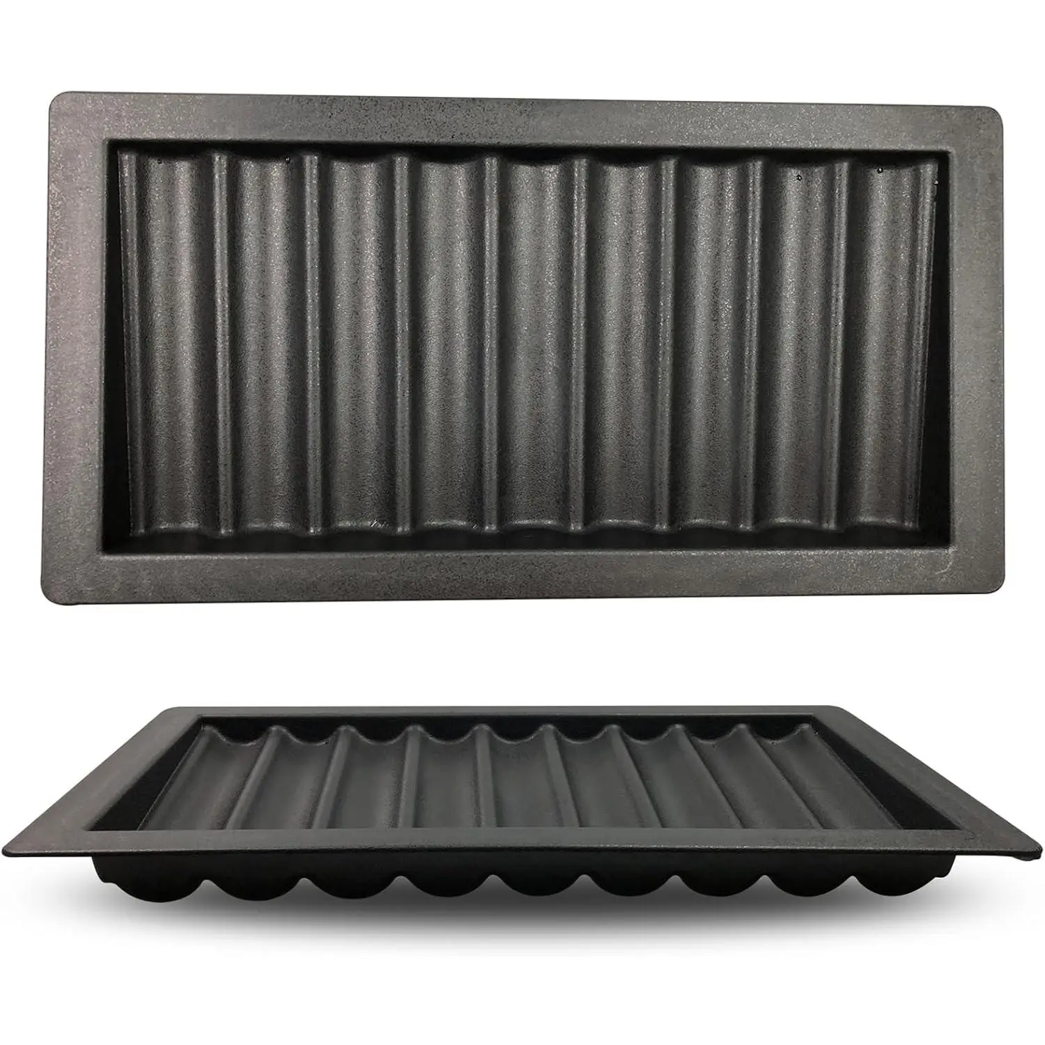 Rectangular Poker Chip Tray Dealer Holder with Multiple Slots - Blackjack Chips Rack for Home Organization Storage