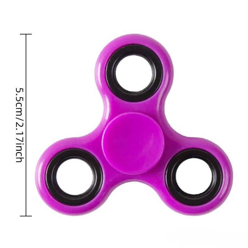 Random Color Fidget Spinner Toy, Creative Stress Relief Toy for Adults & Kids, Ideal Birthday Gift for Home & Office Use