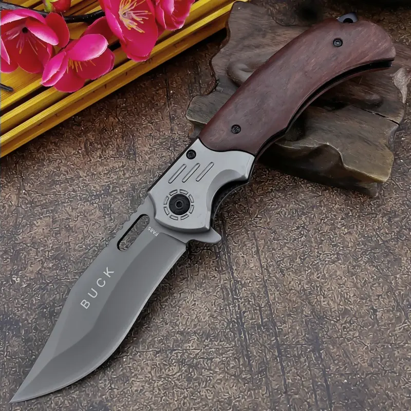 Lightweight Outdoor Folding Knife Stable Camping Hiking Tool Convenient Pocket Knife Suitable for Fishing Hiking Picnic and Multiple Outdoor Leisure Activities