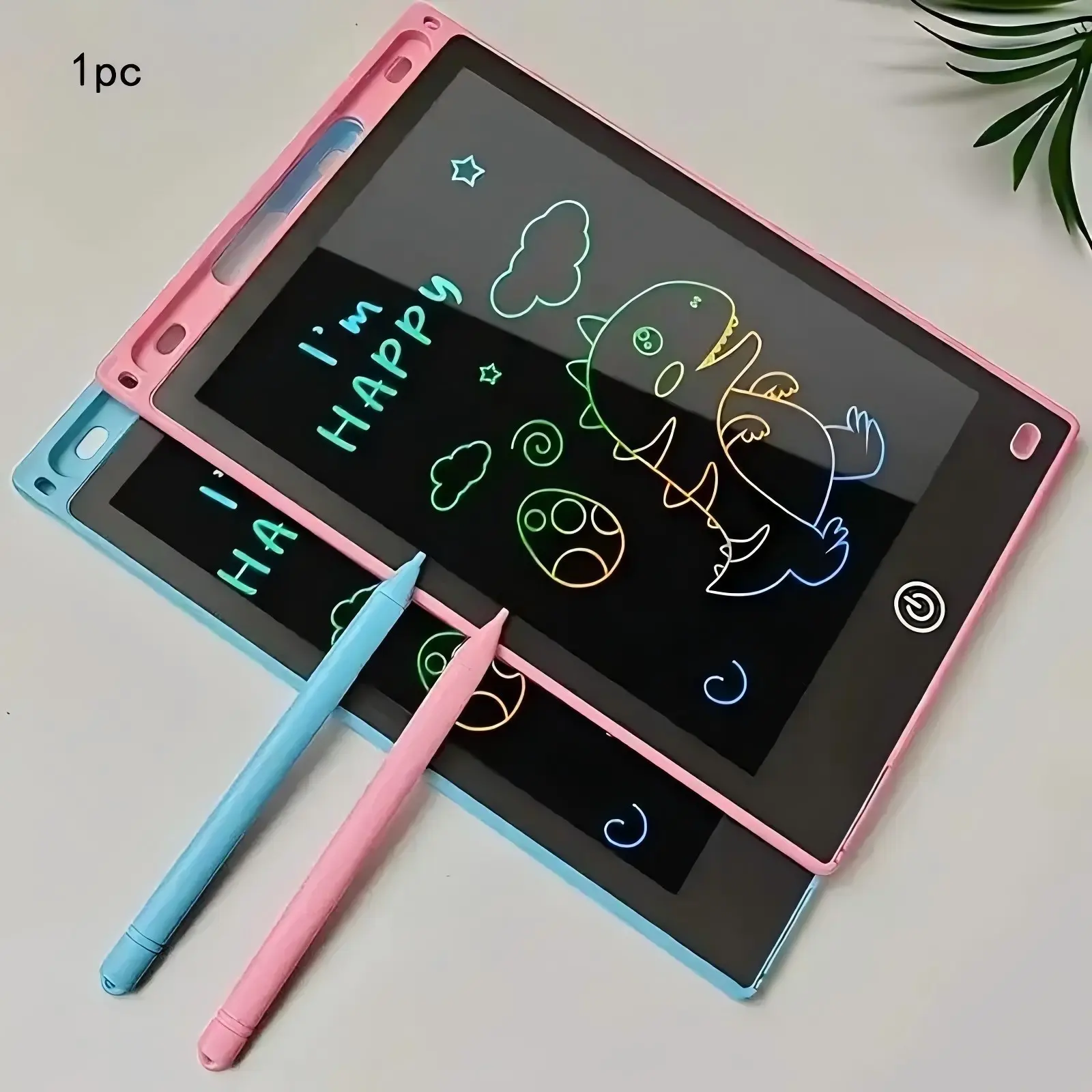 LCD Writing Tablet with Colorful Screen & Stylus, Battery-Powered Educational Toy, Interactive Learning Tool, Ideal Birthday Gift