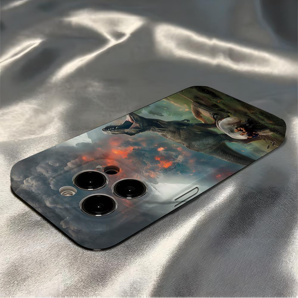 Jurassic Park Phone Case For IPhone 16 17 Pro Max 15 14 13 12 11 Pro11 Mini 2025 16 Glossy HD Film Cover