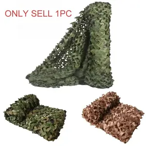 Camouflage Netting for Hunting, Camping, Military Theme, Sun Protection and Concealment, Outdoor Woodland Camo Net, Durable & Versatile