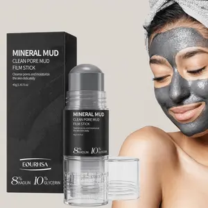 Gentle Hydrating Cleansing Mud Mask, Mineral Facial Care, Moisturizing and Refreshing, Single Pack, Ideal for Daily Skin Maintenance