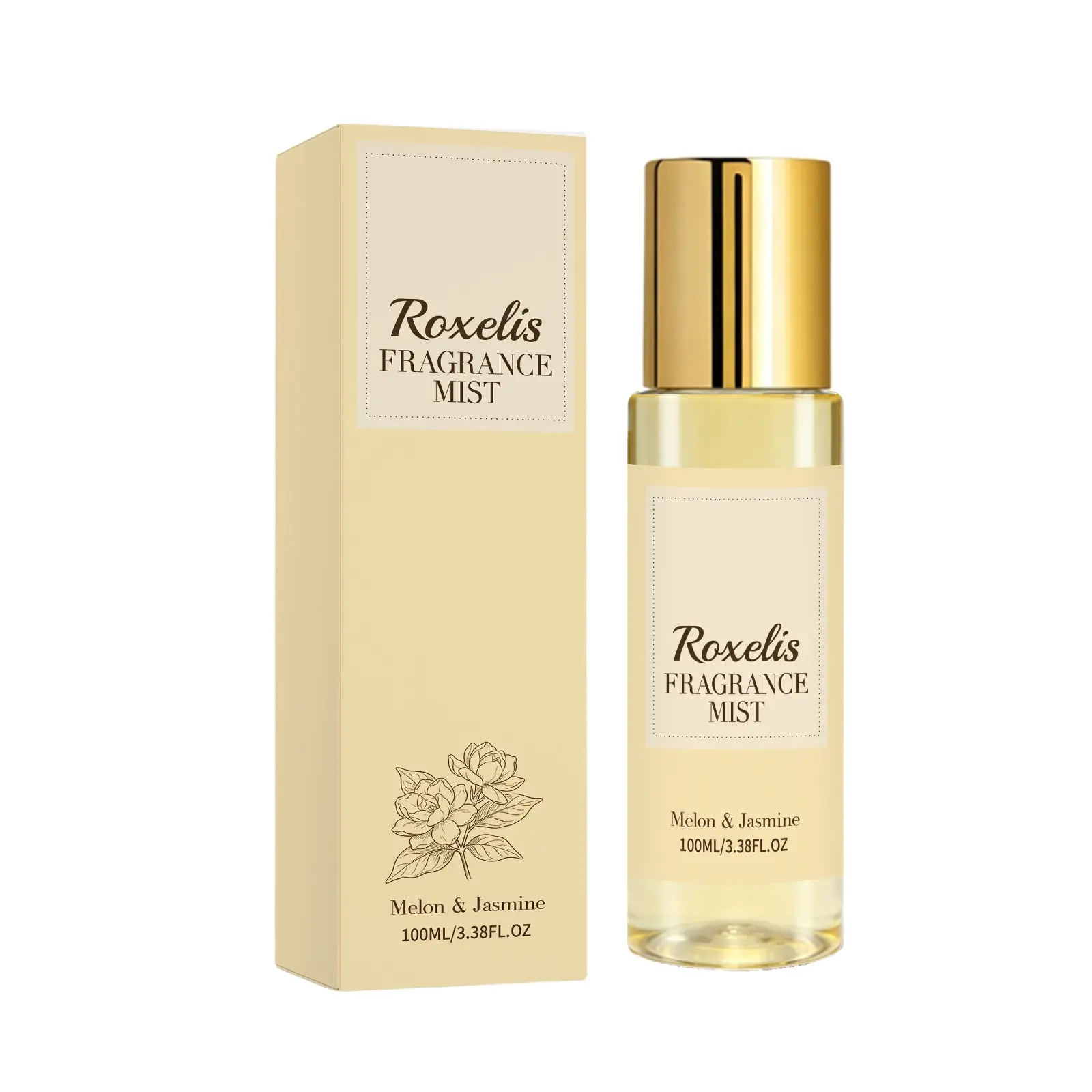 Roxelis Fruity Eau de Toilette, Fresh Sweet & Gentle Scent, Natural Long-Lasting Fragrance, Floral Fragrance, Versatile Perfume for Daily Work, Date & Travel