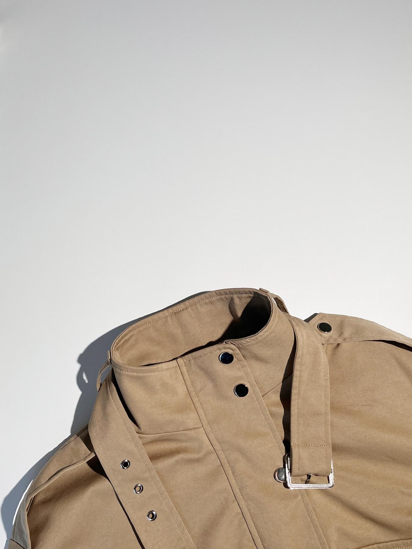 Women's Fall Casual Fitted Biker Jacket, Short Woven Coat with Pockets & Zipper, Long Sleeve Outerwear for Autumn Fashion