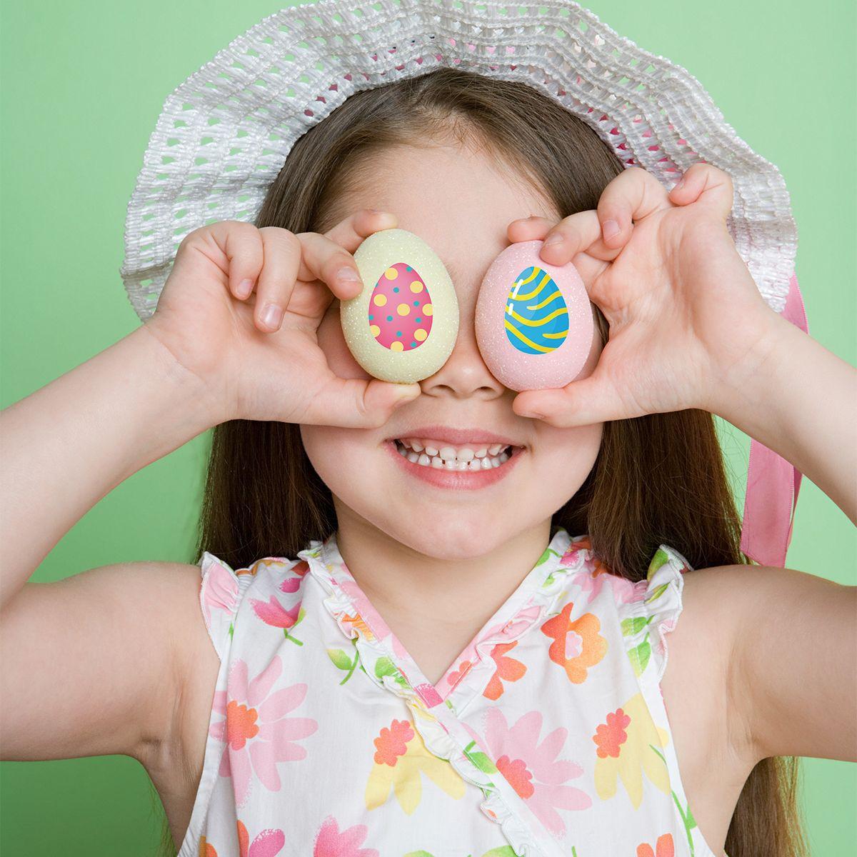 New cartoon Easter egg envelope seal stickers, gift stickers, party cake heart decoration stickers