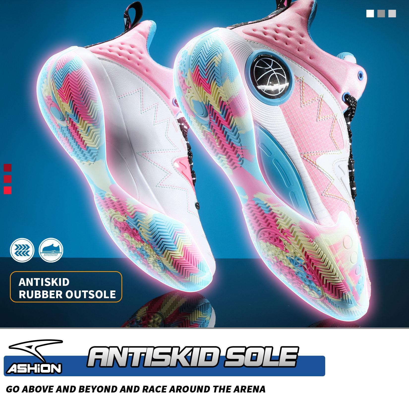 American Streetball Elite High-Top Hoops Shoes, Bold Black White Camo Design, Cushioned Midsole, Durable Court Kicks for Competitive Play