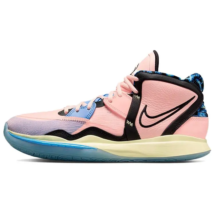 Nike Kyrie Infinity Valentine's Day Edition Basketball Shoes for Men and Women – Pink, Mid-Top, Lace-Up Verifiable, with credentials and supporting global authentication