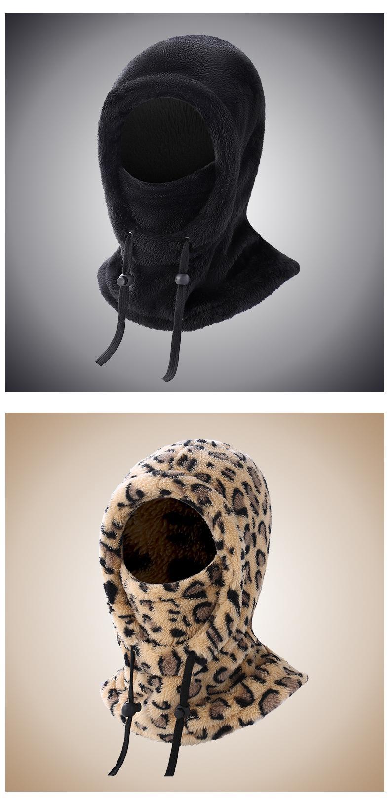 Balaclava Windproof Winter Face Mask Warm Fleece Ski Mask for Men & Women Cold Weather Motorcycle Cycling Neck Warmer Adjustable Fit