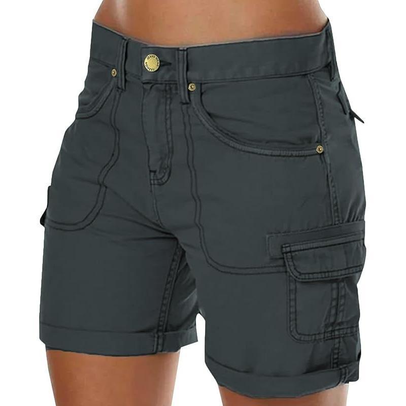 Women's Cargo Shorts Casual Summer High Waisted Casual Shorts for Women Trendy Summer Hiking Shorts Outdoor Outfits