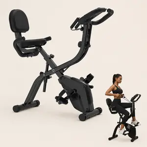 3 in 1 Foldable Exercise Bike, Magnetic Resistance Stationary Bike for Home Fitness Cardio Workout cardio workout