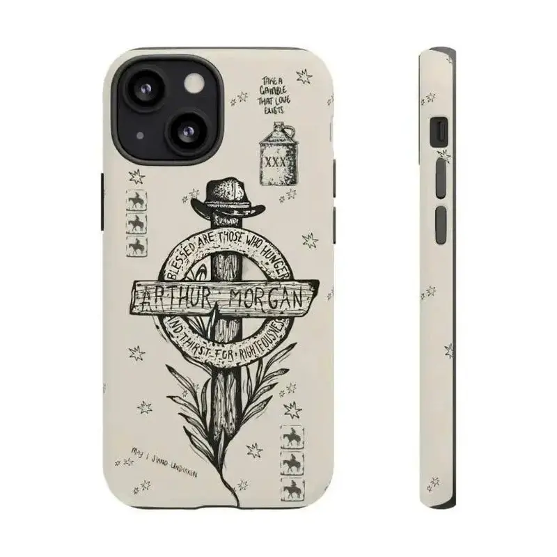 Red Dead Redemption 2 Smartphone Casing - Handheld Cellphone Case for iPhone 17/16/15/14/13/12/11 Pro Max/Plus