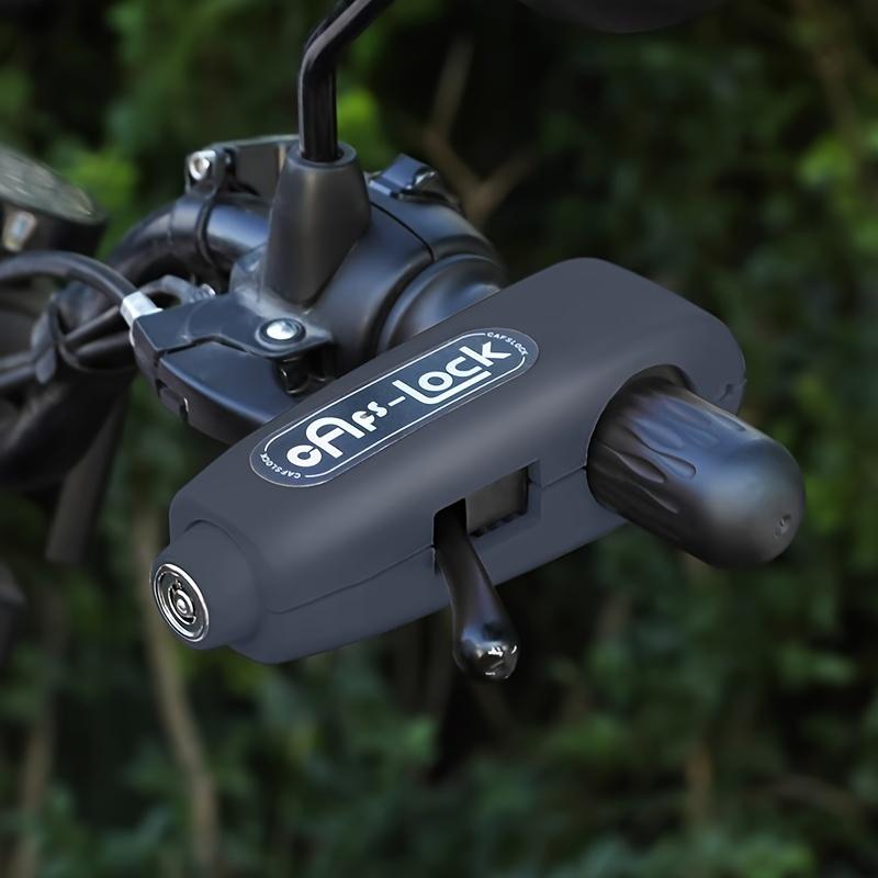 2025 Heavy Duty Motorcycle Brake Lock, Industrial-Grade Anti-Theft Handlebar Lock with Reinforced Alloy Body & Hardened Steel Lock Core, Universal Fit for Scooters, Bikes, Mopeds, ATVs, Includes 2 Spare Keys, Ultimate Security for Parking Safety