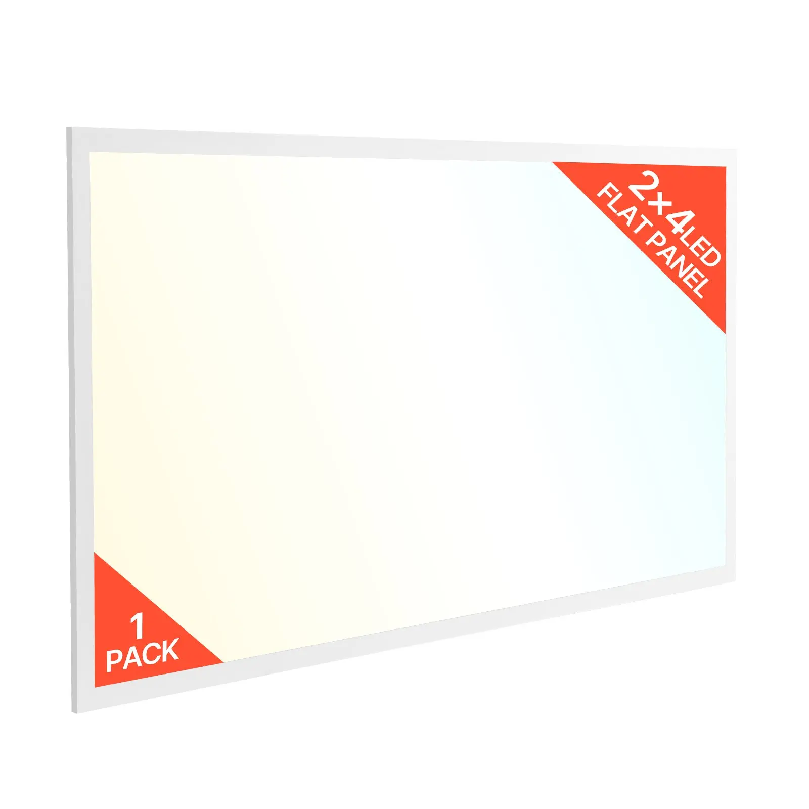 【Summerfinds】VEVOR 2x4 FT LED Flat Panel Light, 7800 LM, Flush Mount LED Drop Ceiling Lighting Fixture with 3 Color Selectable 4000K/5000K/6000K, 30W/40W/50W, 0-10V Dimmable, Ultra Slim for Home Office Kitchen