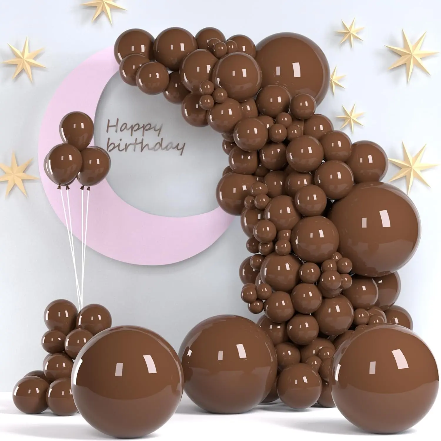 Light  Balloons, 140 count Pastel  Pack Party Latex Balloons