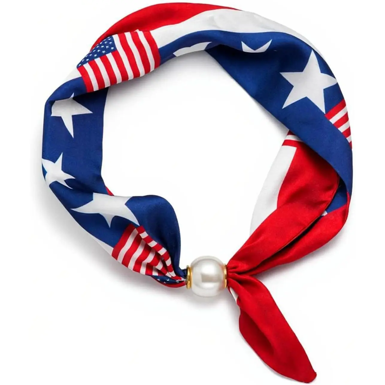 Silk Scarf Necklace for Woman Trendy Elegant Bandana Choker | Scarf necklace with charm, lightweight silk  scarf scarves,affordable Luxury everyday formal costume