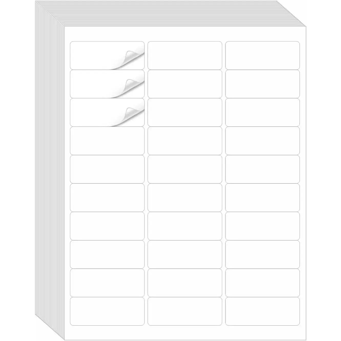 Address Labels, Premium 1" x 2-5/8" Mailing Labels for Envelopes, 900 Address Label Sticker Paper for Laser/Ink Jet Printer, White Blank Printable Sticker Labels 30 Per Sheet 8.5"×11"